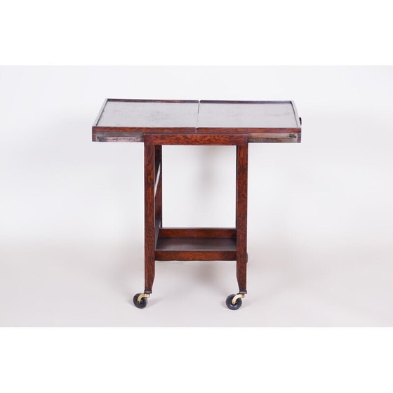 Image 1 of Getränkewagen aus Eiche, 1930