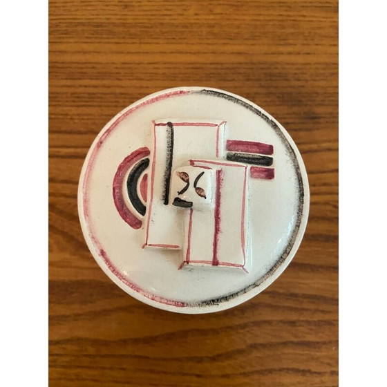 Image 1 of Paar alte Puderdosen von Sonia Delaunay für Jean Patou, 1930