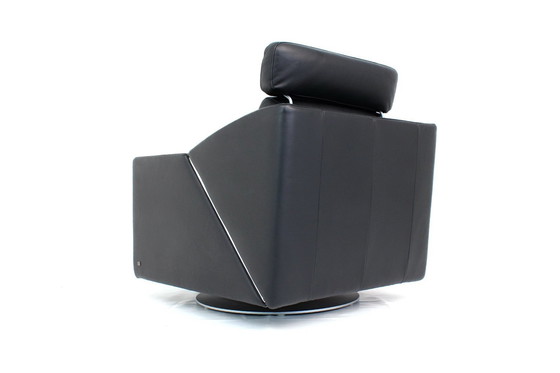 Image 1 of As New! Rolf Benz 350 Lounge Chair / Sessel with Premium Leather, Orig. Price 2900,- Euro