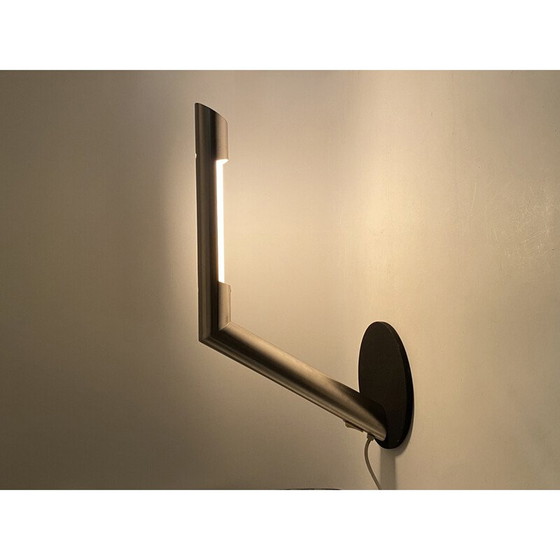 Image 1 of Alte Stahltischlampe von Nanda Vigo für Arredoluce, Italien 1970