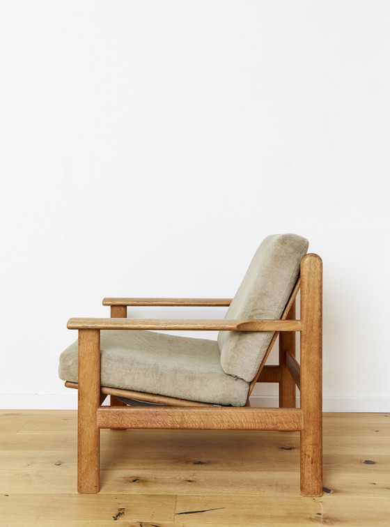 Image 1 of Poul M.Volther Oak Armchair No.390 For Frem Rojle