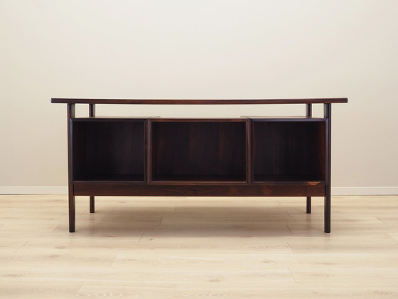 Image 1 of Rosenholz-Schreibtisch, Dänisches Design, 1970er Jahre, Designer: Kai Kristiansen