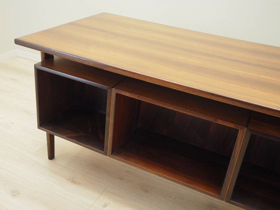 Image 1 of Rosenholz-Schreibtisch, Dänisches Design, 1970er Jahre, Designer: Kai Kristiansen