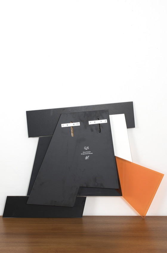 Image 1 of Glas Italia von Ettore Sottsass Spiegel