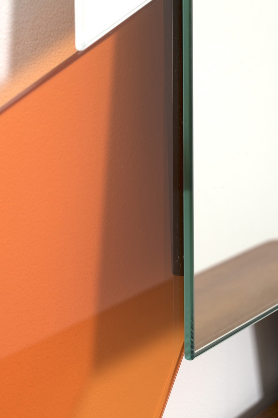 Image 1 of Glas Italia von Ettore Sottsass Spiegel