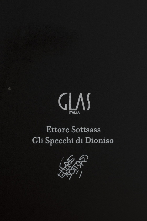 Image 1 of Glas Italia von Ettore Sottsass Spiegel
