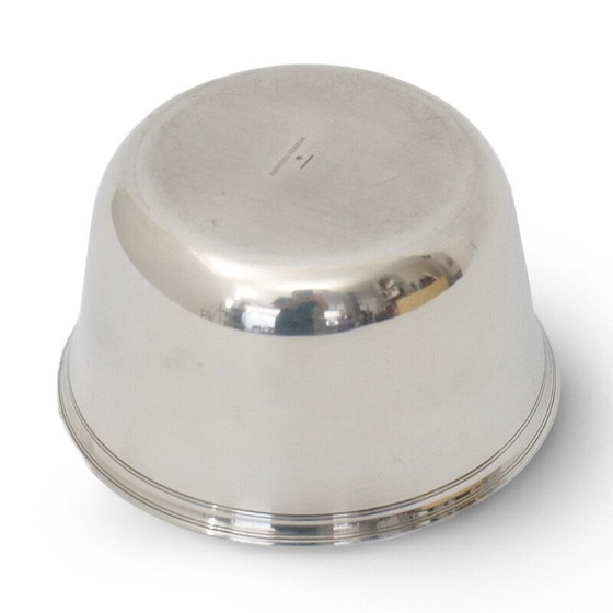 Image 1 of Silberne Metallschüssel von Hermes, 1980er Jahre