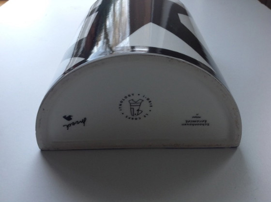 Image 1 of Jan Snoeck ( 1927-2018 ) für Schoonhoven-Keramik mit einer Strophe aus dem Gedicht Endymion von Keats.