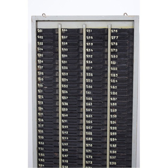 Image 1 of Dekoration aus Holz und Metall im Vintage-Stil