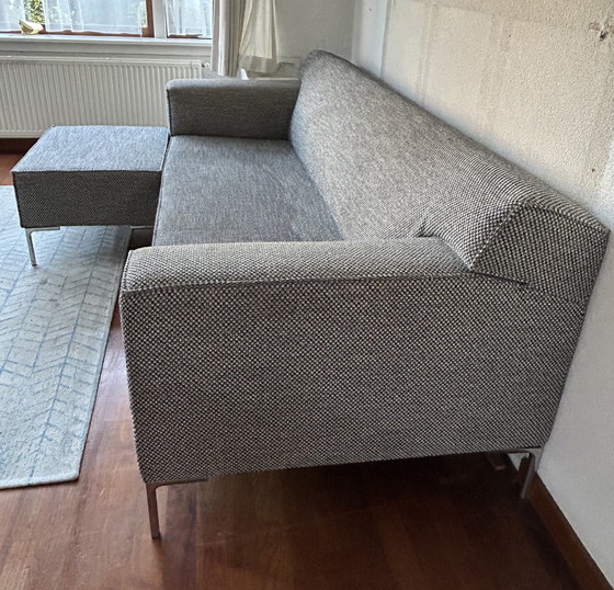 Image 1 of Design On Stock Bloq Dreisitzer-Sofa mit Fußhocker