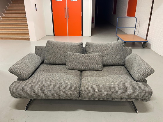 Image 1 of  Sofa-Set aus grauem Stoff