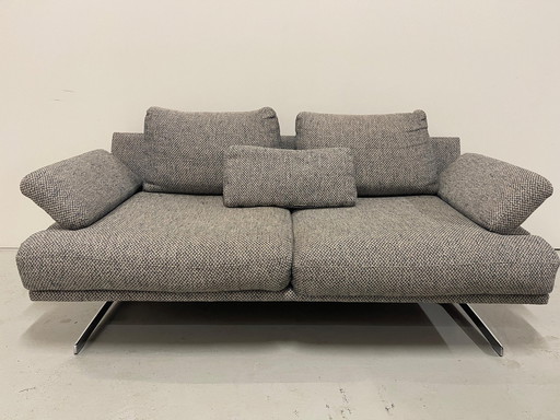  Sofa-Set aus grauem Stoff