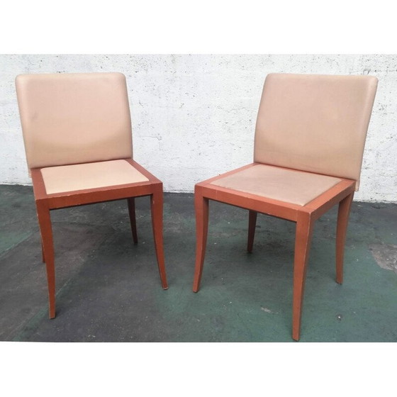 Image 1 of Vintage-Stuhl aus Massivholz von Didier Gomez für Ligne Roset