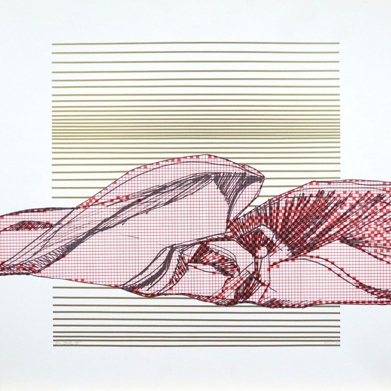 Image 1 of Set mit 9 niederländischen Drucken, 1980er Jahre