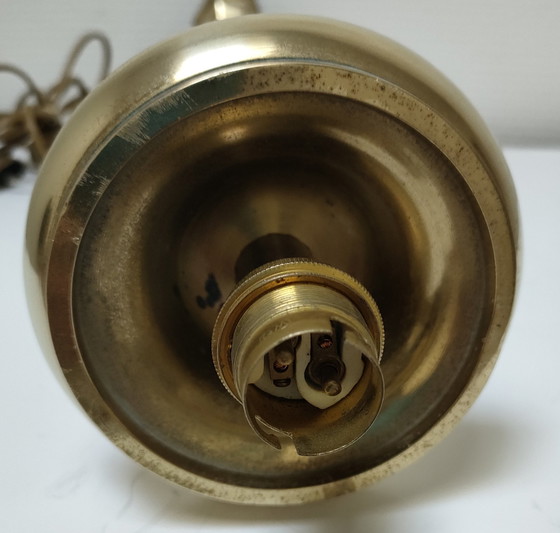 Image 1 of Lampe Bronze vergoldet Dreibein Anfang des Xx Jahrhunderts H.50 Cm