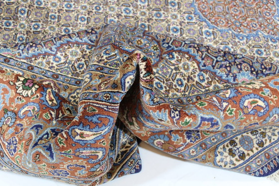 Image 1 of Original Handgeknüpfter Perserteppich Moud Fein Xxl Size 482 X 338 Cm Top Zustand