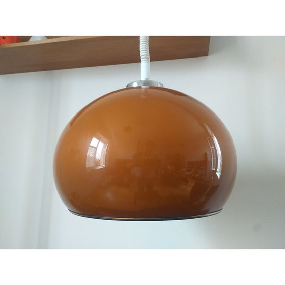 Image 1 of Vintage-Hängeleuchte Meblo von Harvey Guzzini, Italien 1970er Jahre