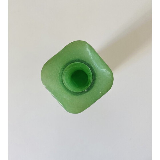 Image 1 of Dekorative Vintage-Glasflasche, Italien 1960er Jahre