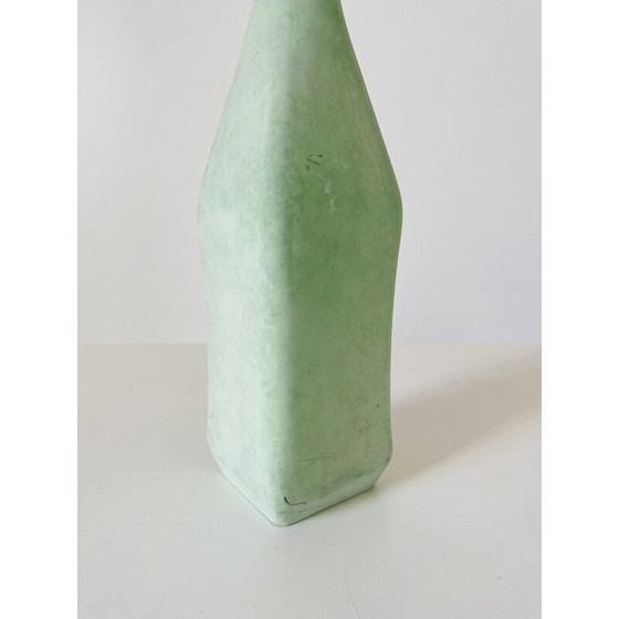 Image 1 of Dekorative Vintage-Glasflasche, Italien 1960er Jahre