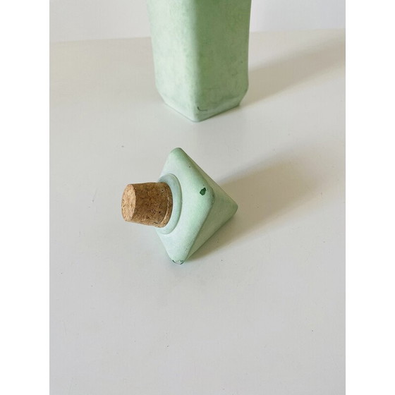 Image 1 of Dekorative Vintage-Glasflasche, Italien 1960er Jahre