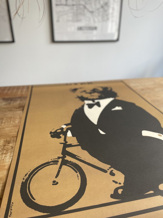 Image 1 of Poster entworfen von W. Swiezy, Zirkus 1974, Poster Nr. 03, offizielle limitierte Auflage C.500 Gedruckt 2020