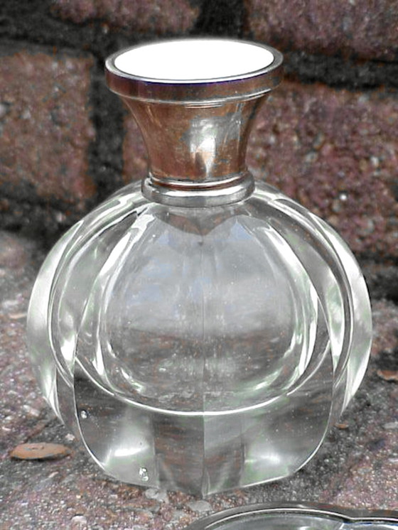 Image 1 of Seguso Italien Design Elegantes Waschtisch-Set Décò Jahre '30 in Glas