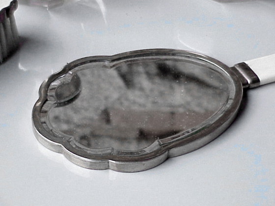 Image 1 of Seguso Italien Design Elegantes Waschtisch-Set Décò Jahre '30 in Glas