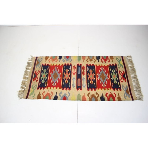 Image 1 of Wendeteppich aus Wolle, 1960