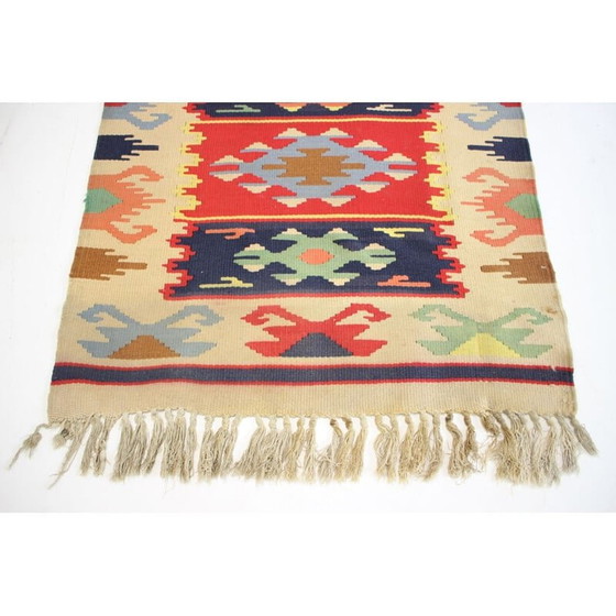 Image 1 of Wendeteppich aus Wolle, 1960