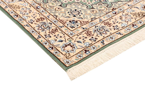 Image 1 of Elegante Perserteppich Handgeknüpft Nain 9 Lah- Size. 147 X 100 Cm –No.466214-01 