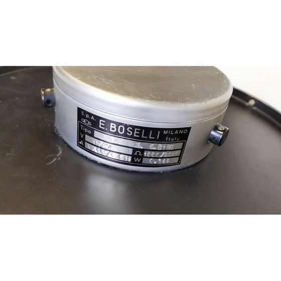 Image 1 of Runde Vintage-Wanduhr von Gio Ponti für Boselli, 1940