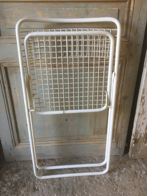 Image 1 of vintage eisen-klappstuhl "emu made in italy", 1960-1970