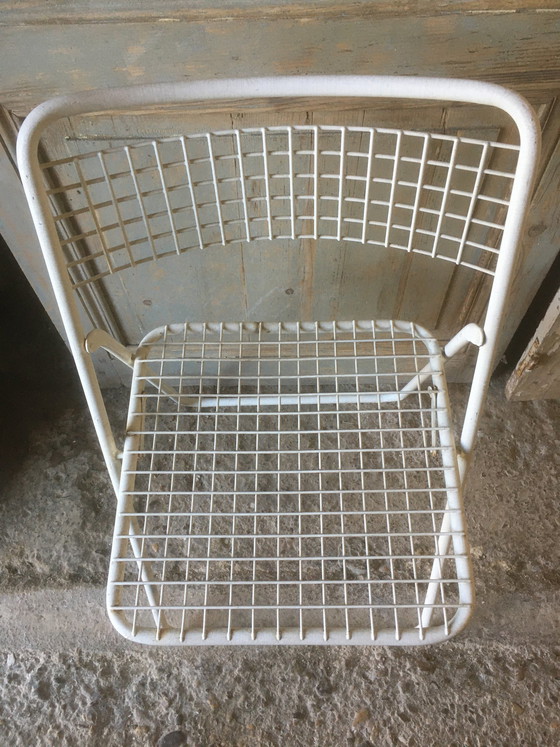 Image 1 of vintage eisen-klappstuhl "emu made in italy", 1960-1970