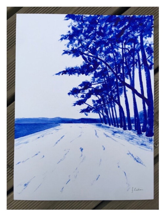 Image 1 of Cap Coz. Acryl Von Frédéric Cadiou