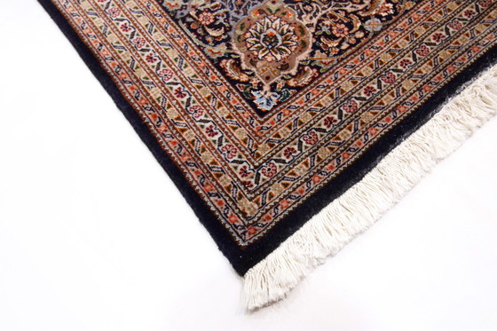 Image 1 of Original Handgeknüpfter Perserteppich Täbriz Mahi Fein Mit Seide 400 X 302 Cm Top Zustand