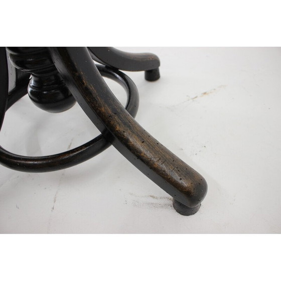 Image 1 of Vintage Fischel verstellbarer Hocker, Tschechoslowakei 1930er Jahre