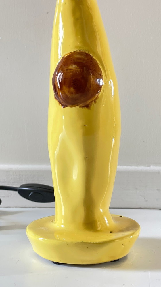 Image 1 of Handgefertigte Keramiklampe Signiert Vintage