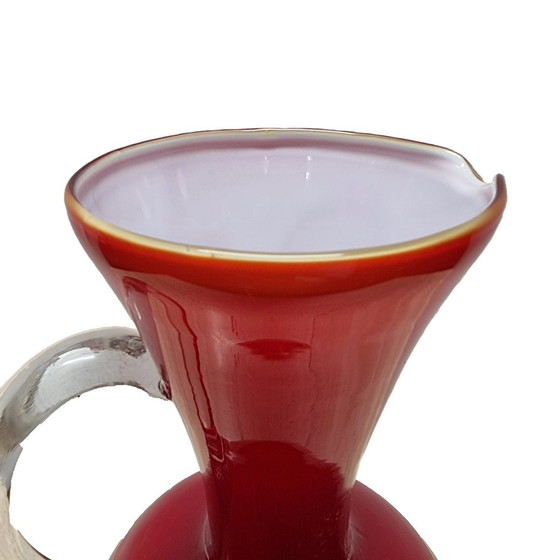 Image 1 of Vintage Opalina Fiorentina Karaffe