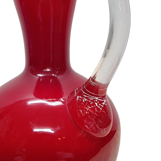 Image 1 of Vintage Opalina Fiorentina Karaffe