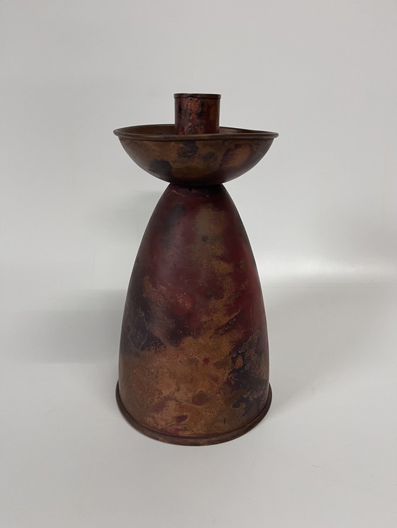 Image 1 of Vintage Pols Potten Kerzenleuchter Schöne bunte