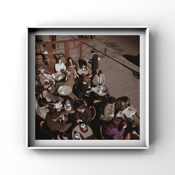 Image 1 of Fotograf Harry Pot | Kunstdruck | 1961 | Amsterdam | Rembrandt-Platz