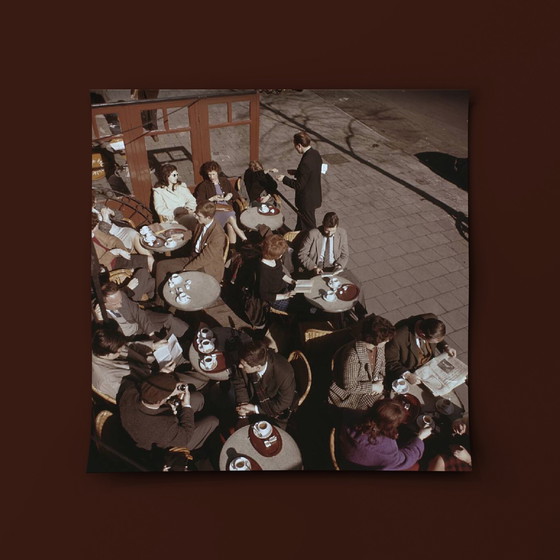 Image 1 of Fotograf Harry Pot | Kunstdruck | 1961 | Amsterdam | Rembrandt-Platz