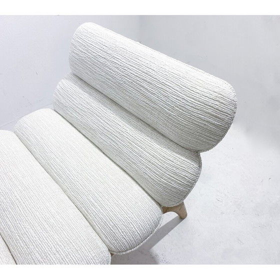 Image 1 of Vintage-Tagesbett aus Holz und Stoff, Italien