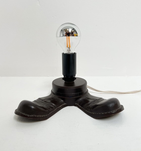 Image 1 of Seltener Satz von 'Funky Boy' Tischlampen von Linea Zero (2), 1960er Jahre