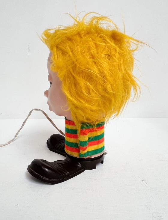 Image 1 of Seltener Satz von 'Funky Boy' Tischlampen von Linea Zero (2), 1960er Jahre