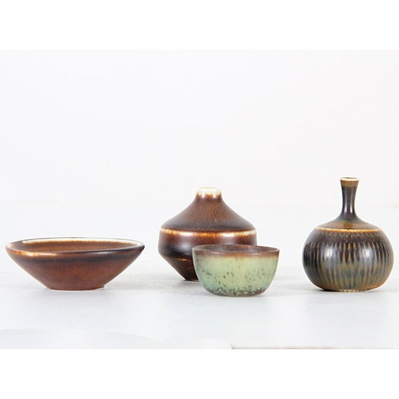 Image 1 of Vintage-miniaturvase modell 74 von stalhane, 1960