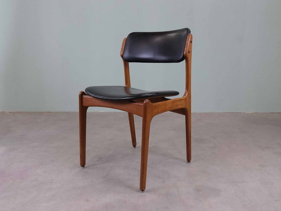 Image 1 of 4X-Set Vintage Erik Buch Od49 Danish Teak Design Chairs 