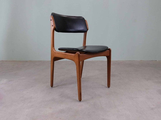 Image 1 of 4X-Set Vintage Erik Buch Od49 Danish Teak Design Chairs 