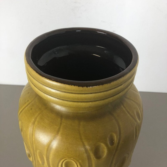 Image 1 of Große vintage Töpferei Fett Lava Vase Scheurich WGP 1970s
