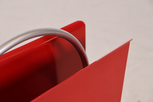 Gebr van der Stroom Niederländisches Originalmodell Gispen 1022 Zeitschriftenständer